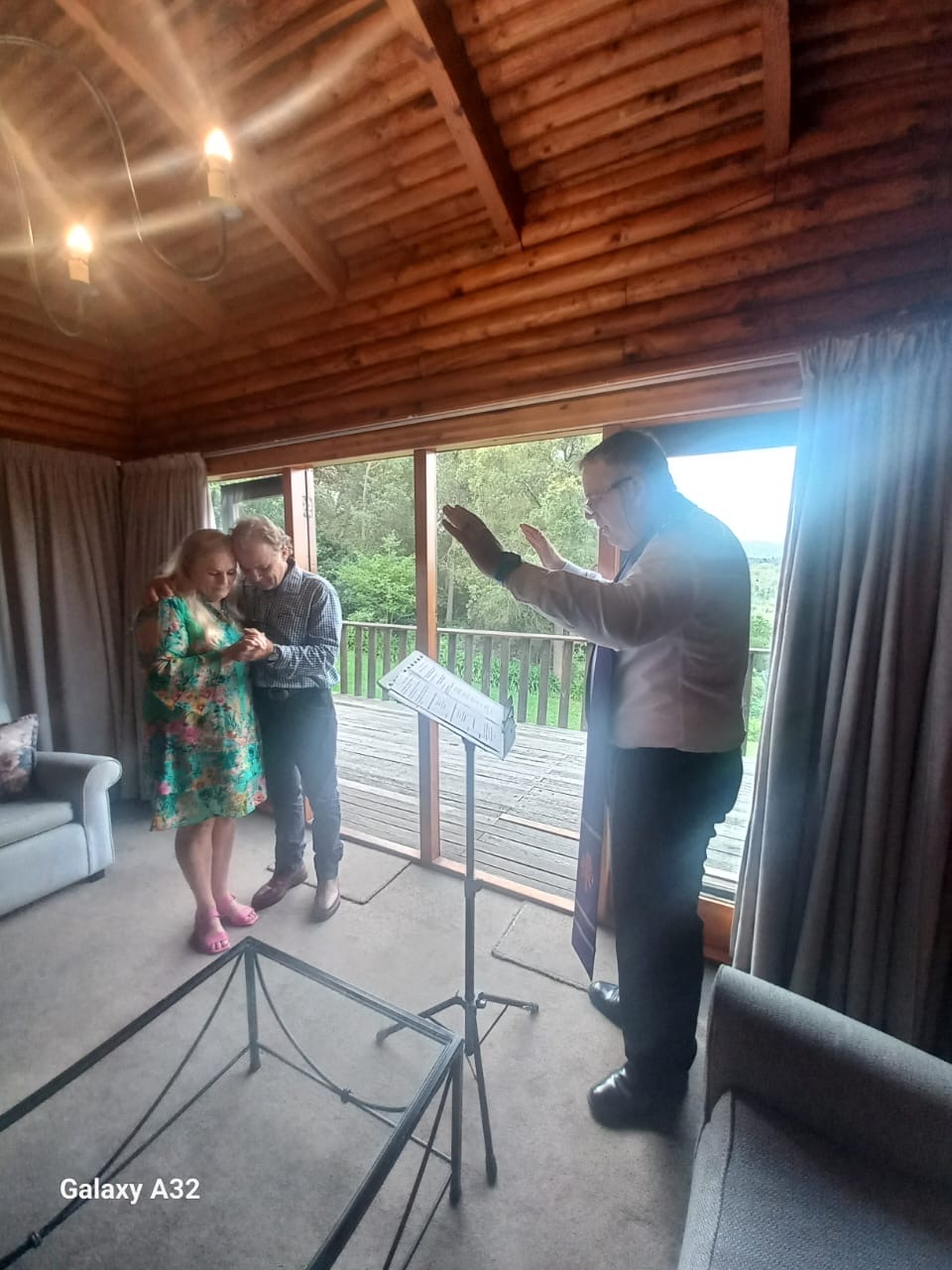 Wedding ceremony by Dr. Gerrit Rademeyer in Haenertsburg