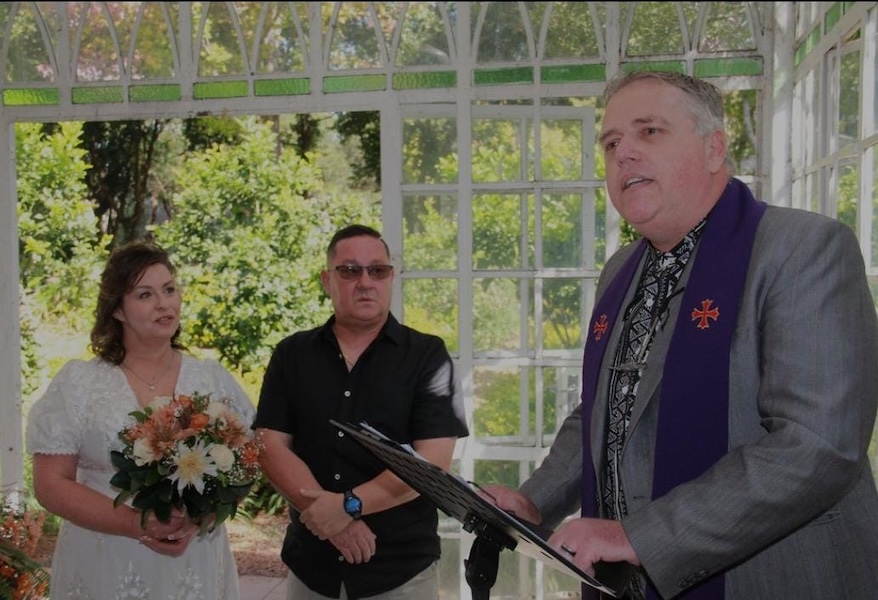 Wedding ceremony by Dr. Gerrit Rademeyer in Haenertsburg